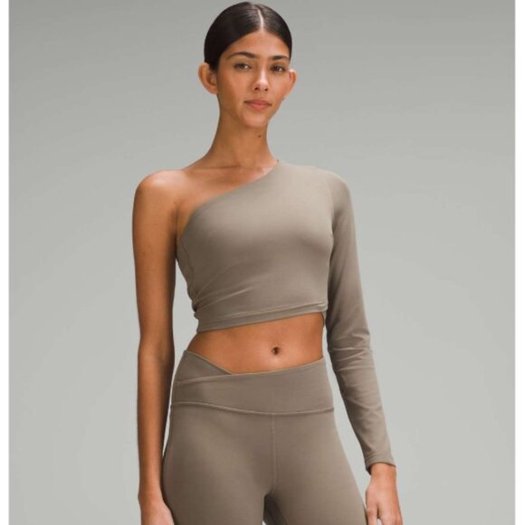 Lululemon Align Asymmetrical Long-Sleeve Shirt *Nomad* - Picture 1 of 2